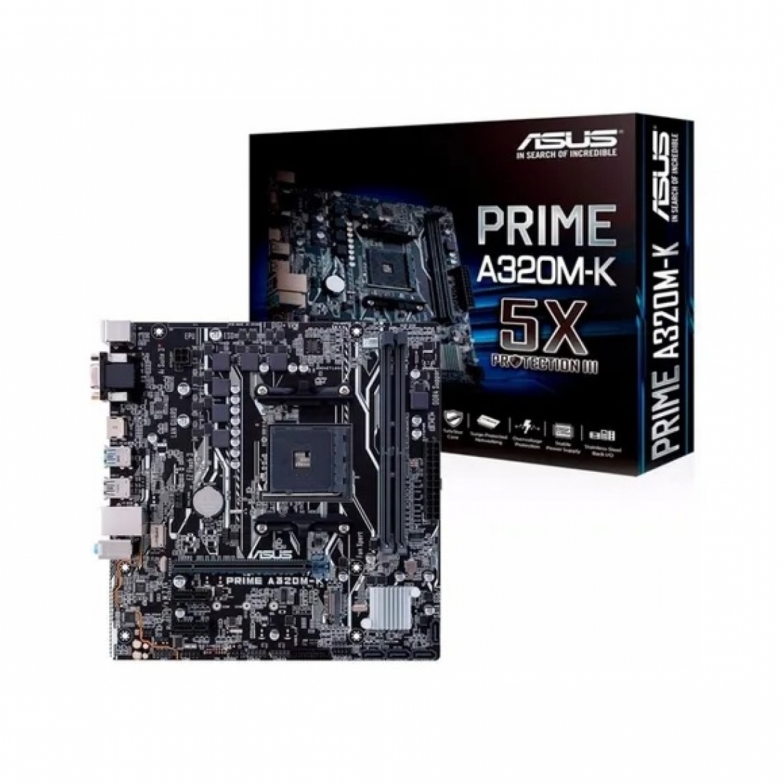 MOTHERBOARD ASUS AM4 PRIME A320MK BOX MATX