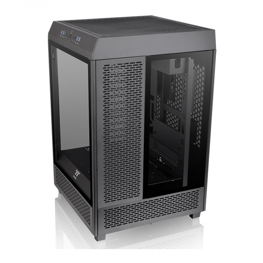 Gabinete Tt The Tower Mid Tower Tg X Fan X Black Therm