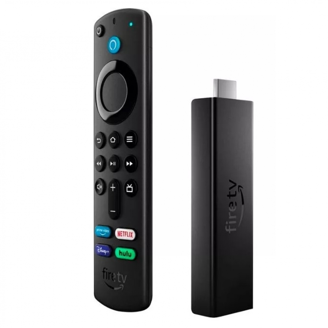 Amazon Fire TV Stick 4K de voz 3.� generaci�n 4K 8GB negro con 1.5GB d