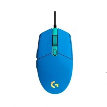 Mouse gamer de juego Logitech G Series Lightsync G203 azul