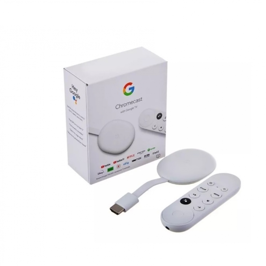 Google Chromecast 4 4k Hdr Convertidor Smart Google Tv Hdmi