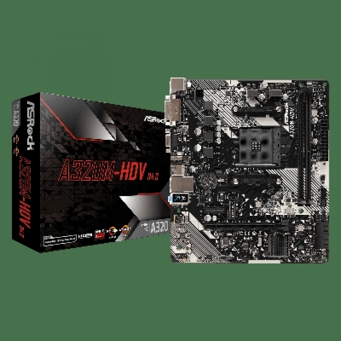 Asrock a320m hdv обзор