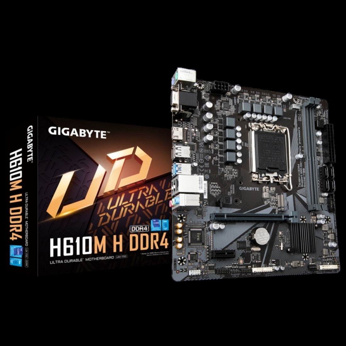 Mother Gigabyte H610m H Ddr4 12 S1700 12va Gen Gigabyte 